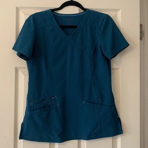 Womens Teal Scrub set